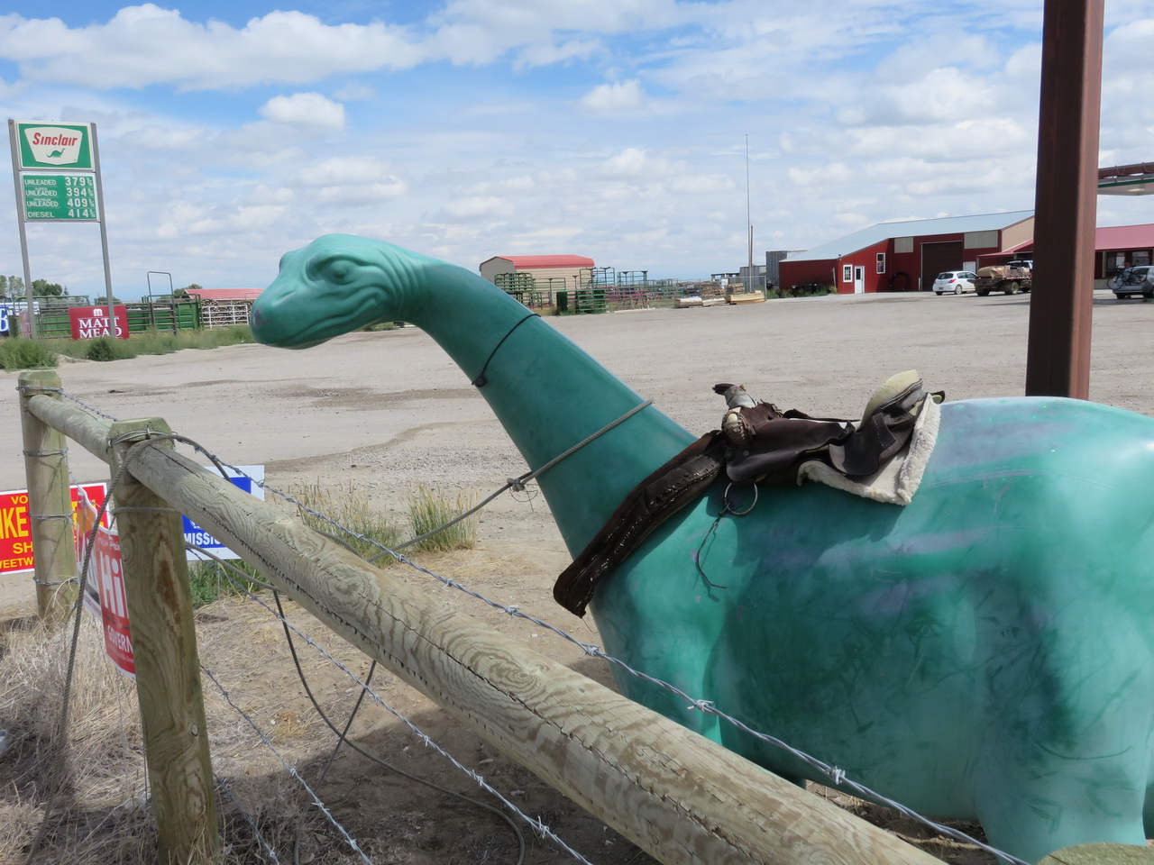 Sinclair Dinosaur Wyoming